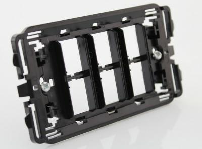 TELAIO NERO PER MONTARE 6 MODULI KEYSTONE 10PZ-en