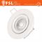 PORTAFARETTO ORIENTABILE COLOR BIANCO 90*25 GU10-MR16