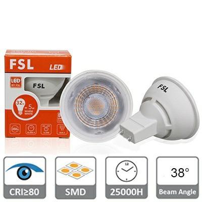 GU10 LAMPADINA LED 3W 3000K 250LM 38° CRI>80-en