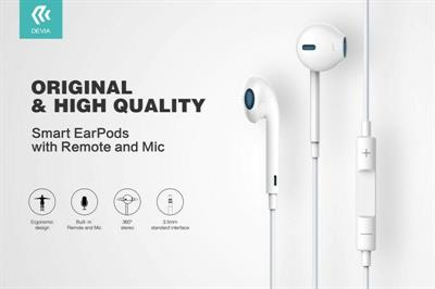 AURICOLARI CON MIC E CONTROLLO EARPODS 1.2MT BIANCO-en