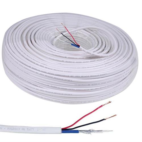 Matassa da 100mt minicoax+2x0.75