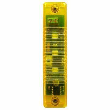 Segnalatore luminoso led da interno giallo 12/24V ac/dc