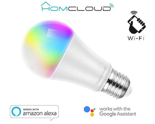 Lampadina wifi rgb + cct dimmerabile