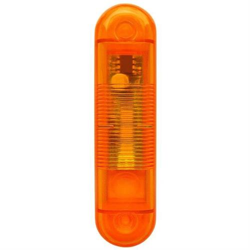 Segnalatore luminoso IP66 led arancio 12/24V ac/dc