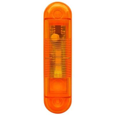 Segnalatore luminoso IP66 led arancio 12/24V ac/dc