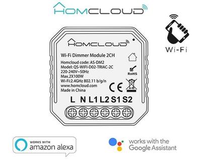 MODULO DIMMER INTELLIGENTE WI-FI 2 CANALI DA INCASSO-en