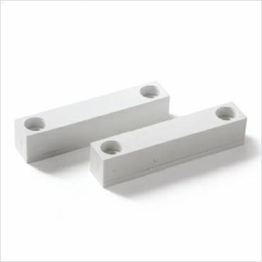 Contatto magnetico rett in plastica abs 51x9,5x11mm 10pz