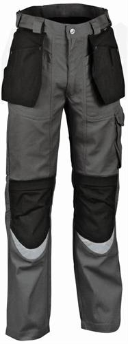 Carpenter pantaloni cotone poliestere antracite/nero