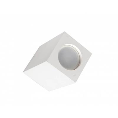 FARETTO IN GESSO ALFA H13 A SOFFITTO QUADRATI 7X7X13CM-en