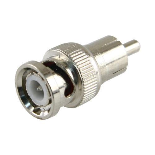 BNC convertitore da BNC maschio a RCA maschio