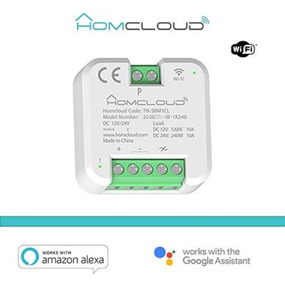 Modulo pulsante relé wifi 12/24V 1ch