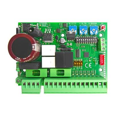Centrale per 1 motore 24V per canc/port con display