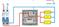 Tasca p/badge RFID 125Khz cassetta incasso inclusa