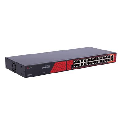 Switch PoE 22*10/100mbps + 2 uplink Hi-Poe