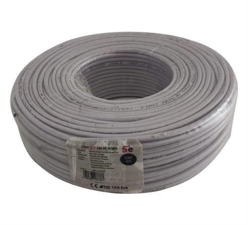 Matassa Energyx UTP5E cca/pvc 0.5 grigio 100mt