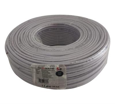 UTP5E Energyx cca/pvc 0.5 grigio 100mt