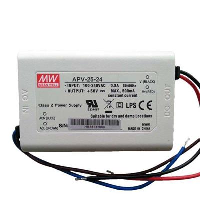 PLASTIC LED DRIVER AC/DC 24V 1.05A 25W