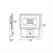 -Proiettore bianco+sens 30W 6500K Vicky  cavo 60cm