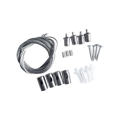 -Kit per montaggio a sospensione pannello led Poliplast