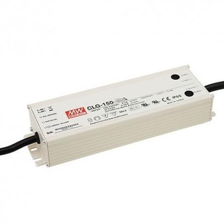 Led driver Meanwell in metallo AC/DC IP67 12V 11A 150W