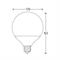 -Poliplast led globo E27 G125 22W 4200K 2300lm