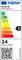-Polipl led T8 vetro 24W 2300lm 200-240V 1.5M 4200K 15pz