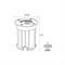 -Faro incasso Poliplast rotondo GU10 Ø100 IP67 Adele