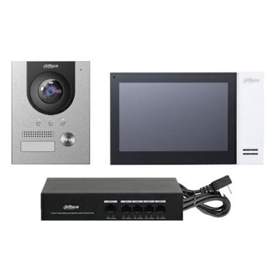 Kit ip Dahua monofamiliare da incasso