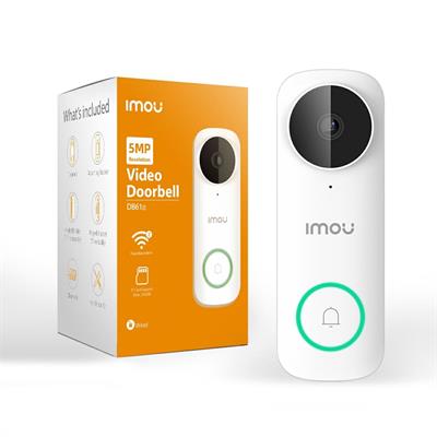 -Videocampanello smart 3K/5Mp wifi DB61i AC/DC
