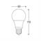 Poliplast led lampada goccia 12W E27 4200K 1160lm