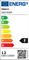 Poliplast led lampada goccia 12W E27 3000K 1160lm