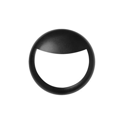 Cornice circolare con palpebra con 401042 nera