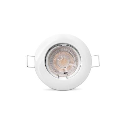 Faretto fisso ad incasso GU10 220-240V Elide bianco