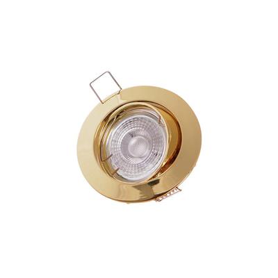 Faretto orientabile da incasso GU10 200-240V Danira oro