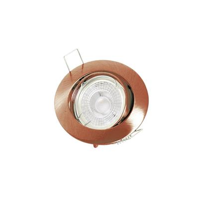Faretto orientabile da incasso GU10 200-240V Danira rame