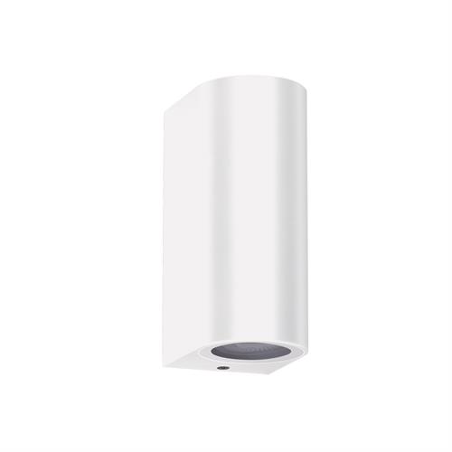 Cubo polipropilene 2xGU10 IP65 220-240V Lara bianco