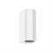 Cubo polipropilene 2xGU10 IP65 220-240V Lara bianco
