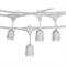 Cordoniera H05RNF-2X1 10E27 IP65 bianca