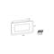 Segnapasso a led IP65 3W vetro IP65 6500K Elena