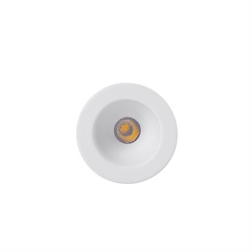 Minispot 3.5W 200lm AC220-240V tondo IP54 bianco 4200K
