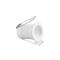 Minispot 3.5W 200lm AC220-240V tondo IP54 nero 4200K
