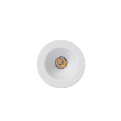 Minispot 3.5W 200lm AC220-240V tondo IP54 nero 3000K