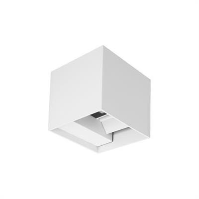 Plafoniera muro 10W Nicole IP54 3CCT bianco