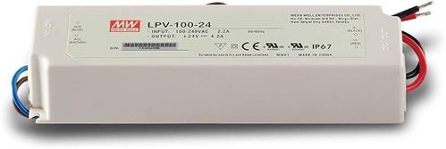 PLASTIC LED DRIVER IP67 AC/DC 24V 4.2A 10W