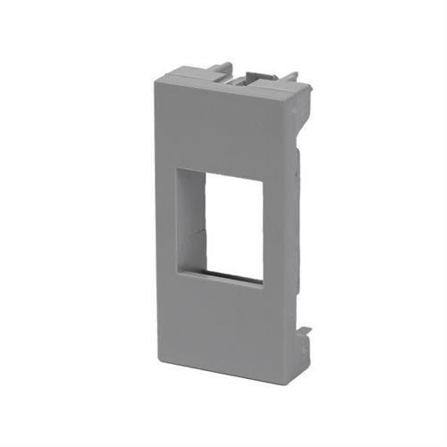 Frontalino keystone comp Bticino Matix Go grigia 10pz