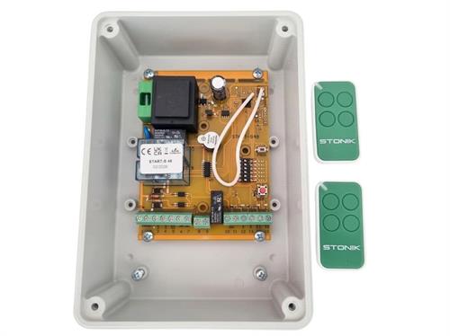 Kit serrande con scheda S48+radio integrata+2 telecomand