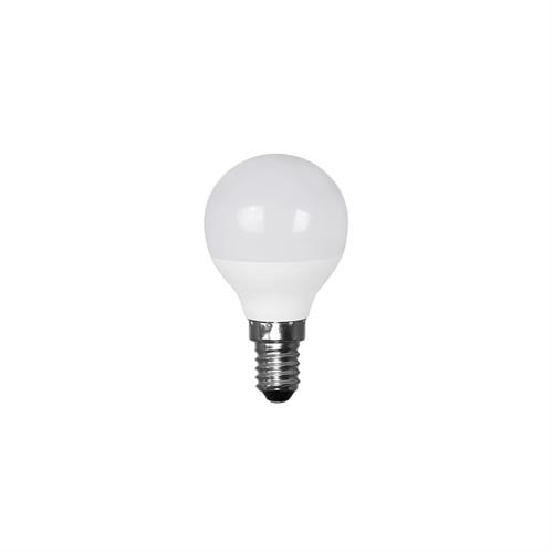 Poliplast led lampada sfera 6W E14 4200K 470lm