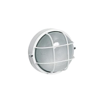 Plafoniera rotonda+gabbia E27 60W Gina1 bianca
