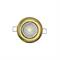 Faretto fisso ad incasso GU10 220-240V Elide oro satinat