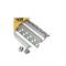 Profilo allum.taglio luce ang.est.per cartongesso 2mt